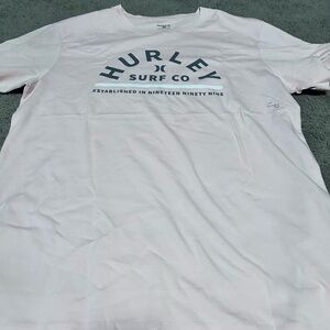 Hurley White Graphic Tee